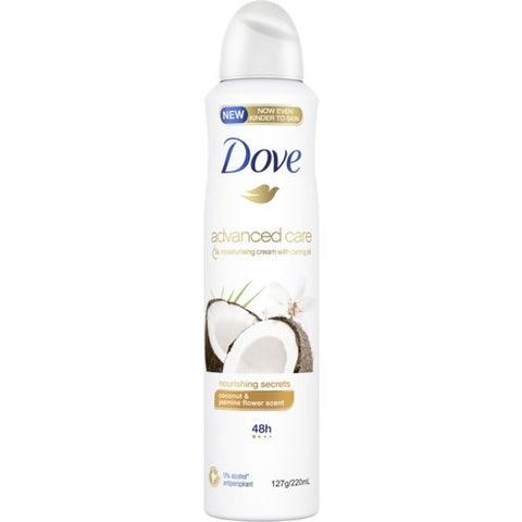 DOVE COCONUT & JASMINE FLOWER 220ML - Uplift Things