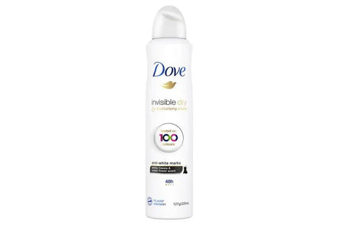 DOVE DEODARANT SPRAY 220ML - INVISIBLE DRY - Uplift Things