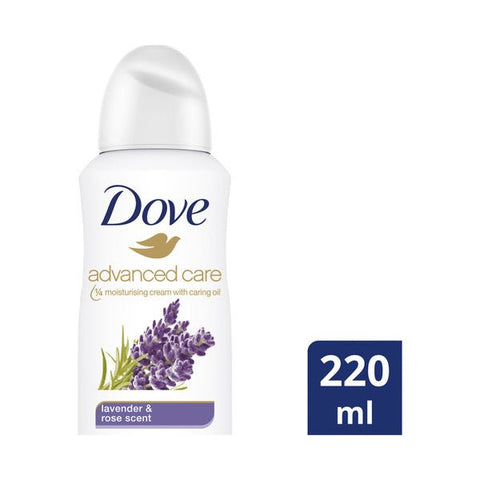 DOVE SPRAY 220ML - LAVENDER ROSE SCENT - Uplift Things