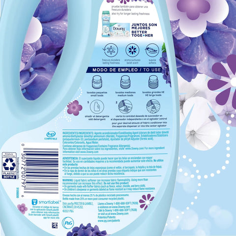 DOWNY FABRIC SOFTENER 50OZ - LAVENDER DREAM - Uplift Things