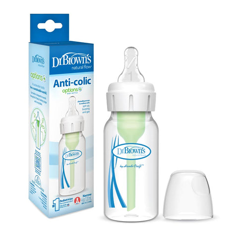 DR. BROWN'S BOTTLE 4OZ - NARROW ANTI COLIC - Uplift Things