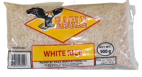 EAGLE WHITE RICE 900G - Uplift Things