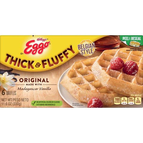 EGGO THICK & FLUFFY WAFFLES 330G - ORIGINAL - Uplift Things