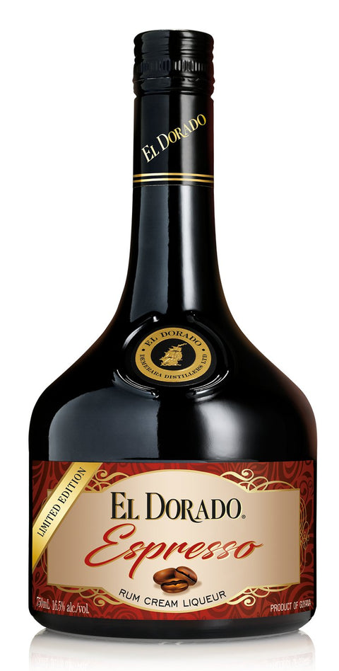 EL DORADO RUM LIQUEUR 750ML - ESPRESSO - Uplift Things