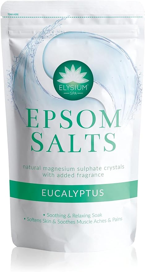 ELYSIUM EPSOM SALTS 450G - EUCALYPTUS - Uplift Things