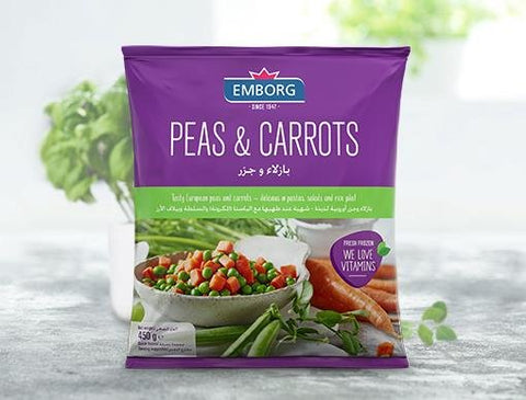 EMBORG PEAS & CARROT 450G - Uplift Things