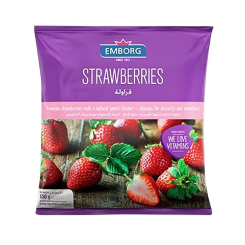 EMBORG STRAWBERRIES 450G - Uplift Things