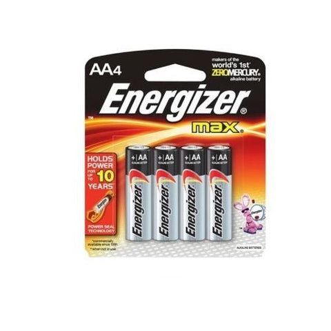 ENERGIZER MAX BATTERY AA 4PCS - Uplift Things