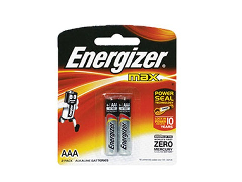 ENERGIZER MAX BATTERY AAA 2PK - Uplift Things