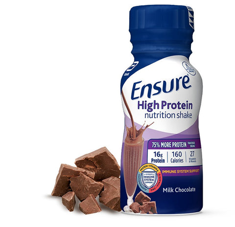 ENSURE HIGH PROTEIN 8OZ - CHOCOLATE - Uplift Things