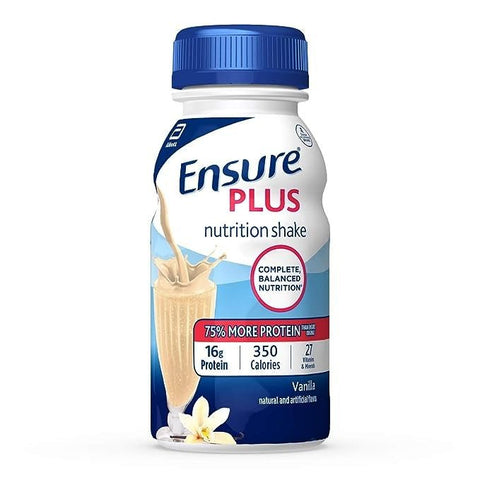 ENSURE NUTRITION SHAKE 8OZ PLUS - VANILLA - Uplift Things