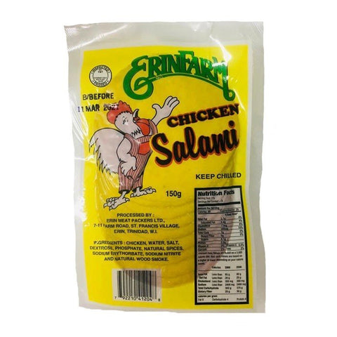 ERINFARM CHICKEN SALAMI 150G - Uplift Things