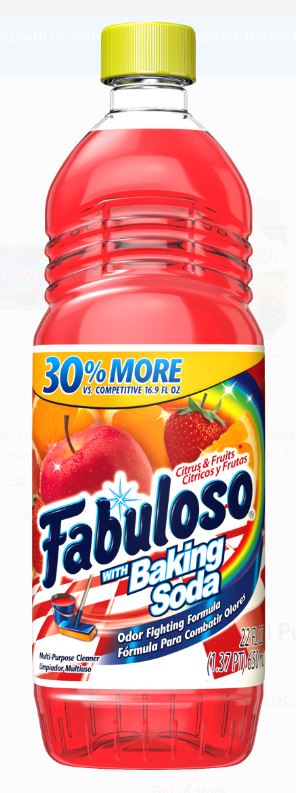 FABULOSO BAKING SODA 28OZ - CITRUS AND FRUITS - Uplift Things