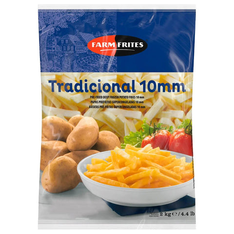 FARM FRIES POTATO 2KG - TRADICIONAL 10MM - Uplift Things