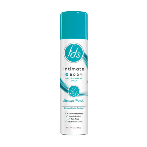 FDS INTIMATE DEODORANT SPRAY 2OZ - SHOWER FRESH - Uplift Things