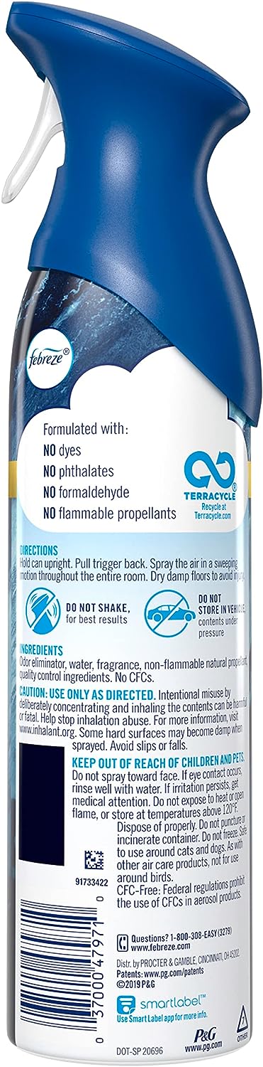 FEBREZE AIR 8.8 OZ - OCEAN - Uplift Things