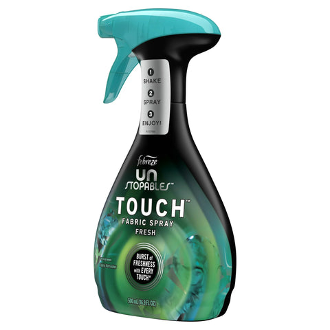 FEBREZE UNSTOPABLES TOUCH FABRIC SPRAY 16.9OZ - FRESH - Kurt Supermarket