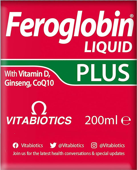 FEROGLOBIN LIQUID PLUS 200ML - Uplift Things