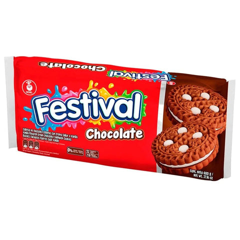 FESTIVAL COOKIES 12PKS CHOCOLATE (403G) - Uplift Things