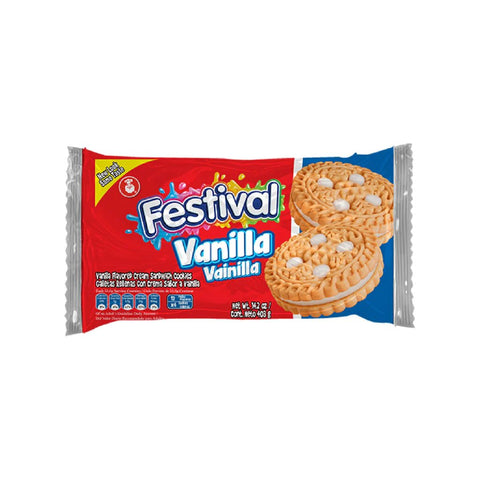 FESTIVAL COOKIES 1.3OZ VANILLA - Uplift Things