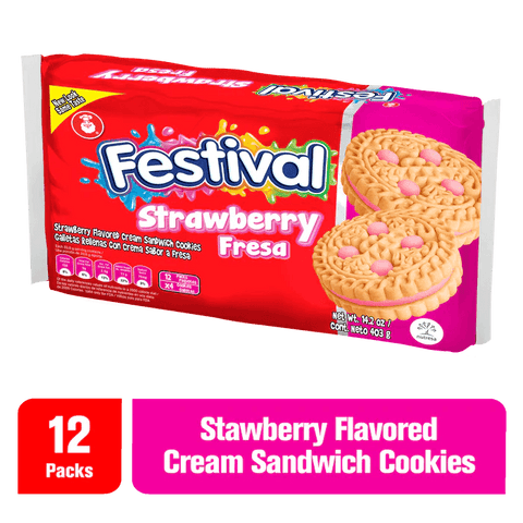 FESTIVAL STRAWBERRY 12PCS (403G) - Uplift Things