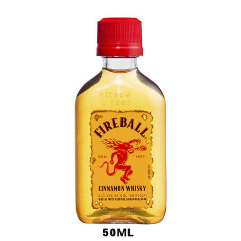 FIREBALL CINNAMON WHISKY 50ML - Uplift Things