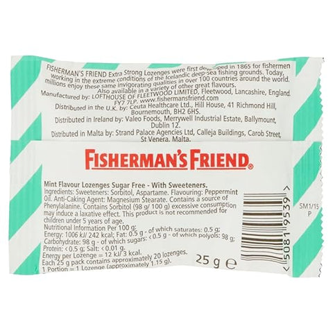 FISHERMAN'S FRIEND 25G - MINT - Uplift Things