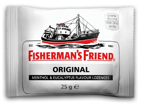 FISHERMAN'S FRIEND MENTHOL & EUCALYPTUS 25G - ORIGINAL - Uplift Things