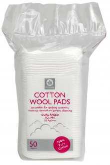 FITZROY COTTON WOOL PADS 50PCS - ROUND - Uplift Things