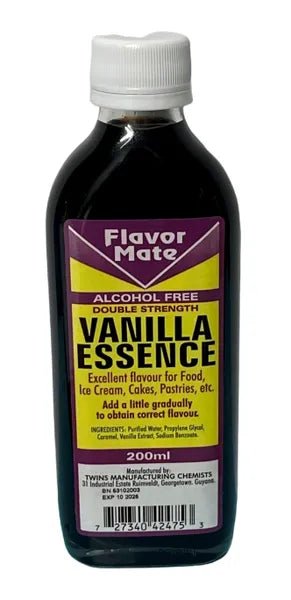 FLAVOR MATE VANILLA ESSENCE 200ML - DOUBLE STRENGTH - Uplift Things