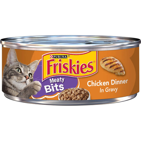 FRISKIES CHICKEN DINNER 5.5OZ - MEATY BITS - Uplift Things