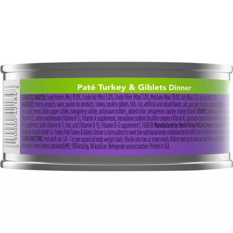 FRISKIES CLASSIC PATE 5.5OZ - TURKEY & GIBLETS DINNER - Uplift Things