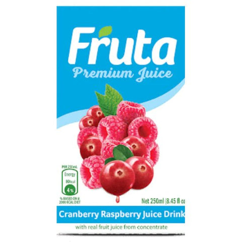 FRUTA CRAN RASPBERRY JUICE 250 ML - Uplift Things