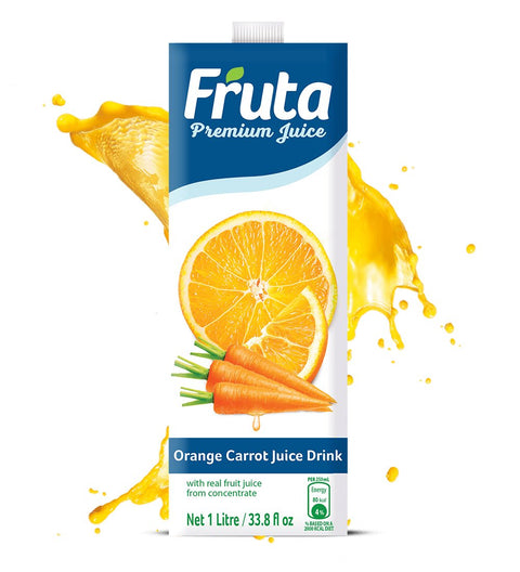 FRUTA JUICE 1L - ORANGE CARROT - Uplift Things