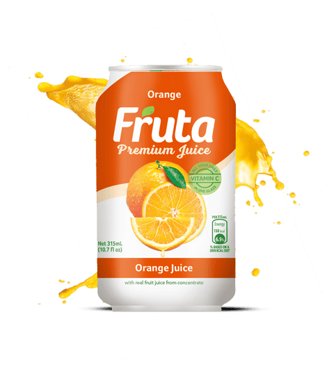 FRUTA JUICE 315ML - ORANGE - Uplift Things