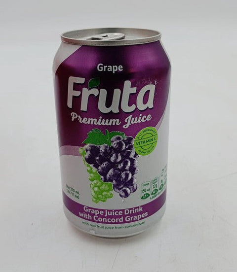 FRUTA PREMIUM JUICE CAN 315ML - GRAPE - Kurt Supermarket