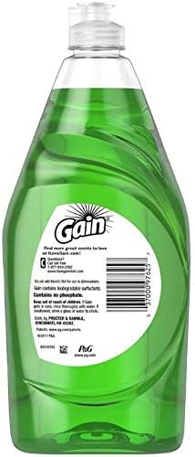 GAIN DISHWASHING LIQUID 21.6OZ - ORIGINAL - Uplift Things