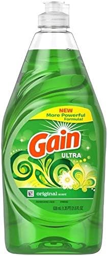 GAIN DISHWASHING LIQUID 21.6OZ - ORIGINAL - Uplift Things