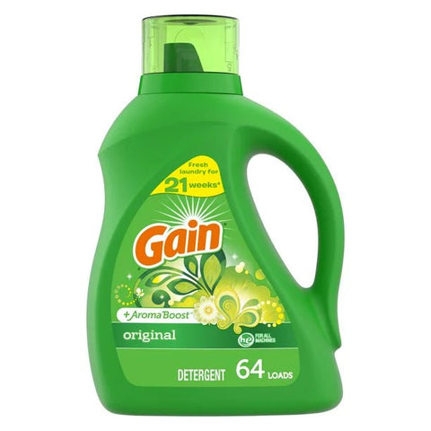 GAIN LIQUID DETERGENT 92OZ - ORIGINAL - Uplift Things