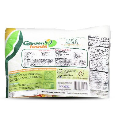 GARDEN FOODS FAJITA MEDLEY 1LB - Uplift Things