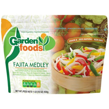 GARDEN FOODS FAJITA MEDLEY 1LB - Uplift Things