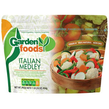 GARDEN FOODS ITALIAN MEDLEY 1LB - Uplift Things