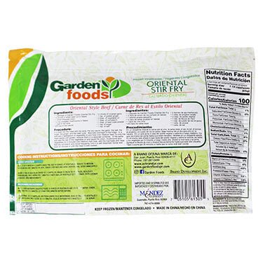 GARDEN FOODS ORIENTAL STIR FRY 1LB - Uplift Things