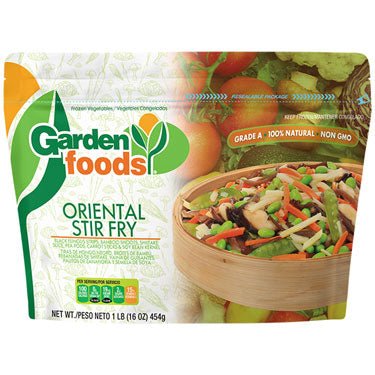 GARDEN FOODS ORIENTAL STIR FRY 1LB - Uplift Things