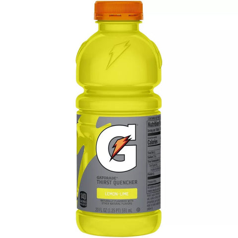 GATORADE DRINK 20 OZ - LEMON LIME - Uplift Things