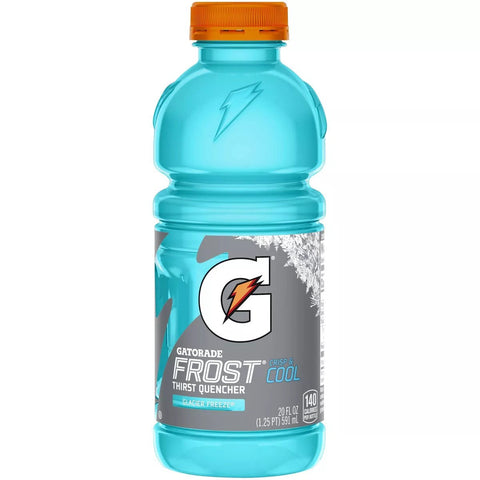 GATORADE DRINKS 20 OZ - GLACIER FREEZE - Uplift Things