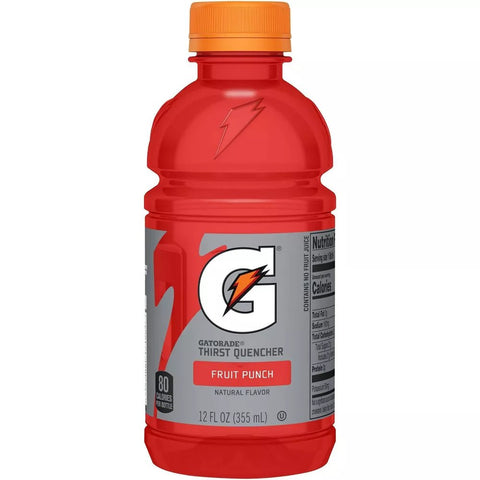 GATORADE FRUIT PUNCH 12 OZ - Uplift Things