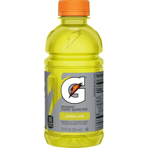 GATORADE LEMON- LIME 12 OZ - Uplift Things