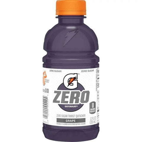 GATORADE ZERO 12OZ - GRAPE - Uplift Things