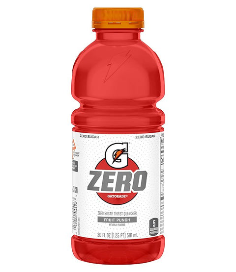 GATORADE ZERO 20 OZ - FRUIT PUNCH - Uplift Things